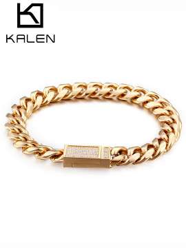 Stainless Steel Gold-plating Bracelet