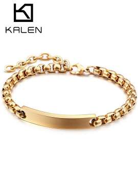 Stainless Steel Gold-plating Bracelet