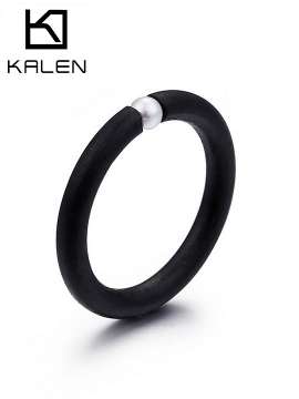 Stainless Steel Black-plating Ring