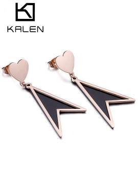 SS Rose Gold-Plating Earring