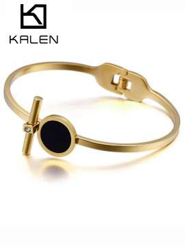 Stainless Steel Gold-plating Bangle
