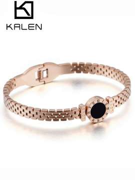 Stainless Steel Rose Gold-plating Bangle